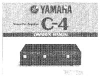 Yamaha C-4 - Owners Manual 